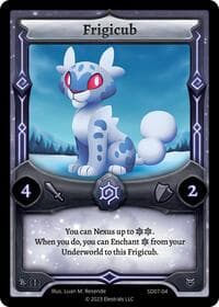 Frigicub - Emperowatt Starter Deck [First Edition] - Elestrals card