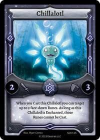 Chillalotl - Emperowatt Starter Deck [First Edition] - Elestrals card