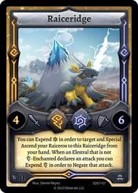 Raiceridge - Emperowatt Starter Deck [First Edition] - Elestrals card