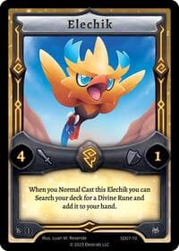 Elechik - Emperowatt Starter Deck [First Edition] - Elestrals card