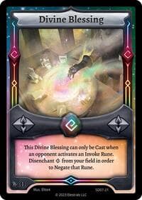 Divine Blessing - Emperowatt Starter Deck [First Edition] - Elestrals card