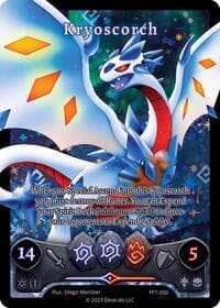 Kryoscorch (Box Topper) - Frostfall [First Edition] - Elestrals card