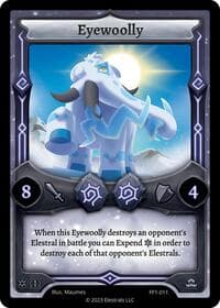 Eyewoolly - Frostfall [First Edition] - Elestrals card