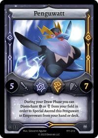 Penguwatt - Frostfall [First Edition] - Elestrals card