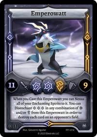 Emperowatt - Frostfall [First Edition] - Elestrals card