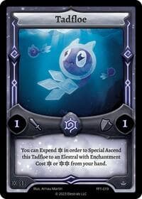 Tadfloe - Frostfall [First Edition] - Elestrals card