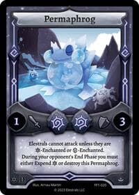 Permaphrog - Frostfall [First Edition] - Elestrals card