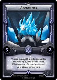 Arctaurus - Frostfall [First Edition] - Elestrals card