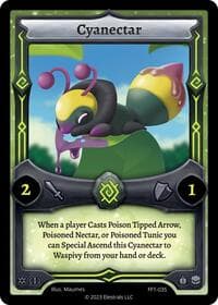 Cyanectar - Frostfall [First Edition] - Elestrals card
