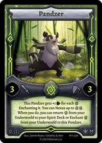 Pandzer - Frostfall [First Edition] - Elestrals card