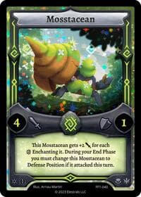 Mosstacean - Frostfall [First Edition] - Elestrals card