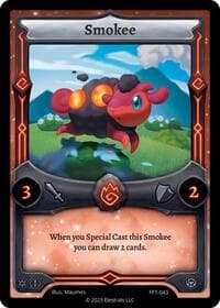 Smokee - Frostfall [First Edition] - Elestrals card