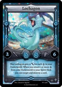 Lochagon - Frostfall [First Edition] - Elestrals card