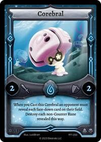 Corebral - Frostfall [First Edition] - Elestrals card