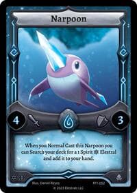 Narpoon - Frostfall [First Edition] - Elestrals card