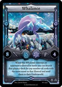 Whalance - Frostfall [First Edition] - Elestrals card