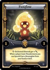 Funglow - Frostfall [First Edition] - Elestrals card