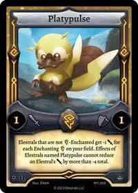 Platypulse - Frostfall [First Edition] - Elestrals card