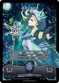 Khione - Frostfall [First Edition] - Elestrals card