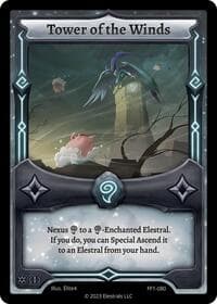Tower of the Winds - Frostfall [First Edition] - Elestrals card