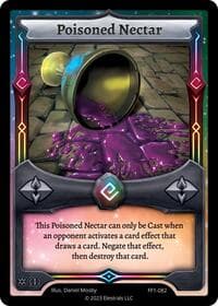 Poisoned Nectar - Frostfall [First Edition] - Elestrals card