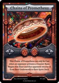 Chains of Prometheus - Frostfall [First Edition] - Elestrals card