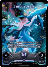 Emphrostix (Full Art) - Frostfall [First Edition] - Elestrals card