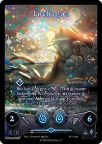 Lochagon (Full Art) - Frostfall [First Edition] - Elestrals card