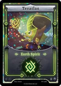 Teratlas (Alternative Art) - Frostfall [First Edition] - Elestrals card