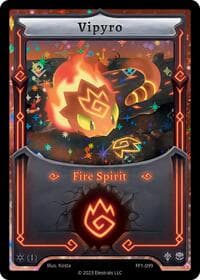 Vipyro (Alternative Art) - Frostfall [First Edition] - Elestrals card