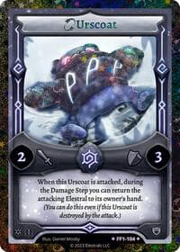 Urscoat  (Stellar) - Frostfall [First Edition] - Elestrals card