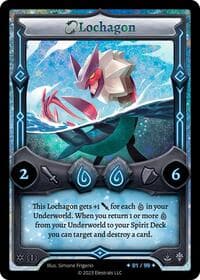 Lochagon (Serialized) - Frostfall [First Edition] - Elestrals card