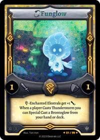 Funglow (Serialized) - Frostfall [First Edition] - Elestrals card