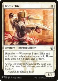 Boros Elite - The List Reprints - Magic: The Gathering card