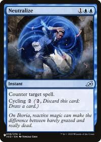 Neutralize - The List Reprints - Magic: The Gathering card