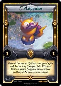 Platypulse - Frostfall Promos - Elestrals card