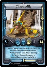 Chronodile - Daybreak [First Edition] - Elestrals card