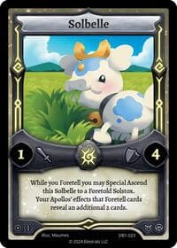 Solbelle - Daybreak [First Edition] - Elestrals card