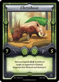 Chrysboar - Daybreak [First Edition] - Elestrals card