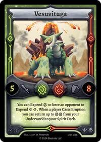 Vesuvituga - Daybreak [First Edition] - Elestrals card