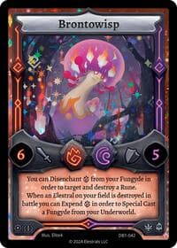 Brontowisp - Daybreak [First Edition] - Elestrals card