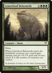 Craterhoof Behemoth - Avacyn Restored - Magic: The Gathering card