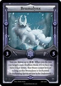 Brumalynx - Daybreak [First Edition] - Elestrals card
