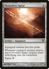 Moonsilver Spear - Avacyn Restored - Magic: The Gathering card