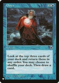 Omen - The List Reprints - Magic: The Gathering card
