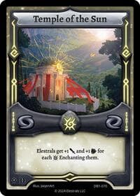 Temple of the Sun - Daybreak [First Edition] - Elestrals card