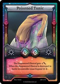 Poisoned Tunic - Daybreak [First Edition] - Elestrals card