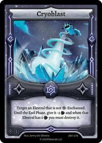 Cryoblast - Daybreak [First Edition] - Elestrals card