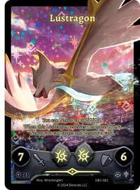 Lustragon (Full Art) - Daybreak [First Edition] - Elestrals card