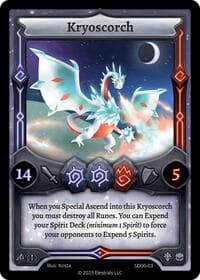 Kryoscorch - Kryoscorch Starter Deck [First Edition] - Elestrals card